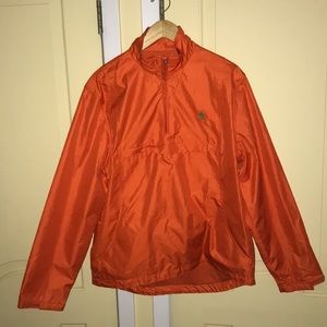 Polo Golf Ralph Lauren Orange Windbreaker - Size M